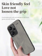 Redmi Note 13 Pro+ 5G Comfortable Touch Sheepskin Leather Case
