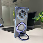 Oppo F27 Pro standing with ring styled case