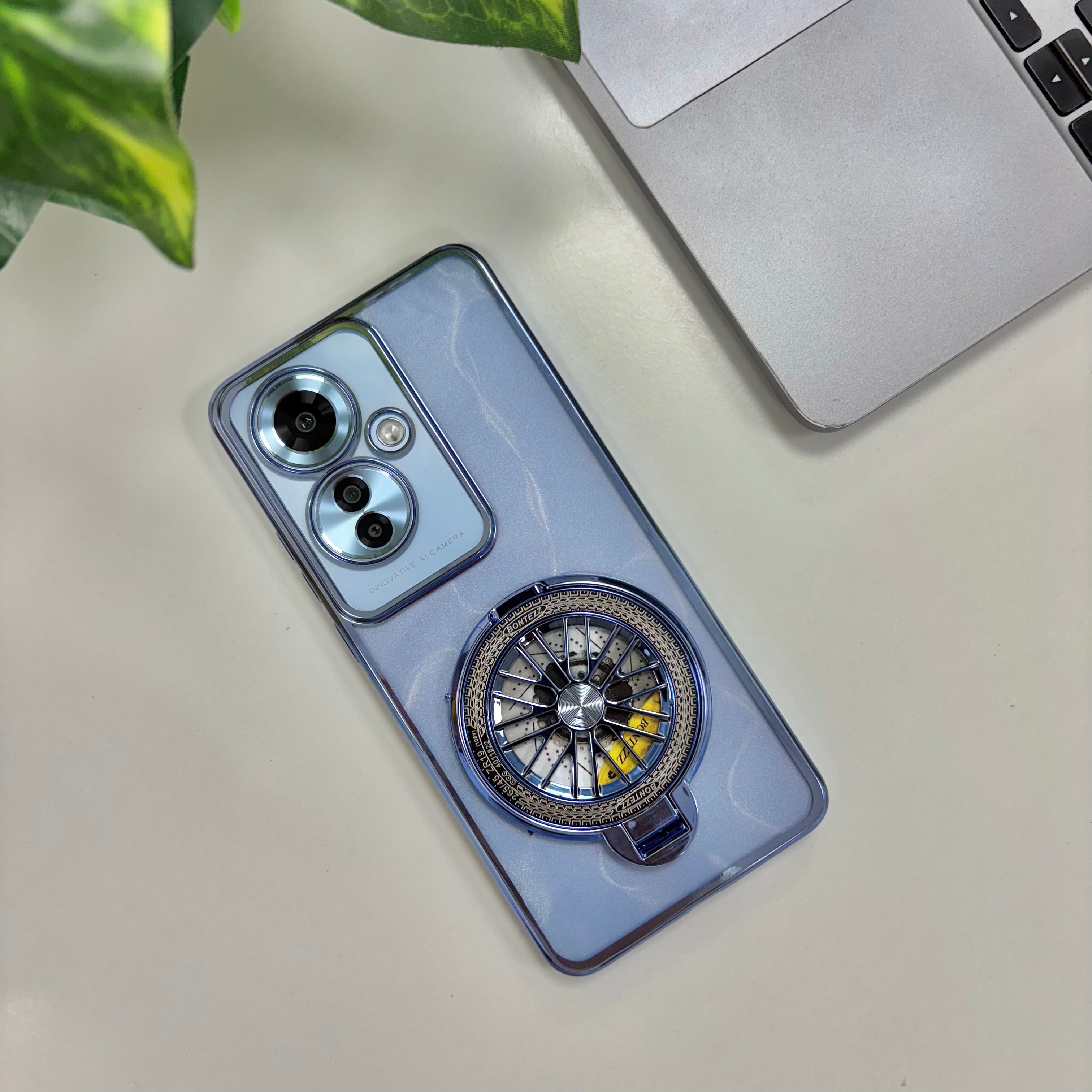 Oppo F25 Pro 5G Ferrari Wheel Electroplating Case