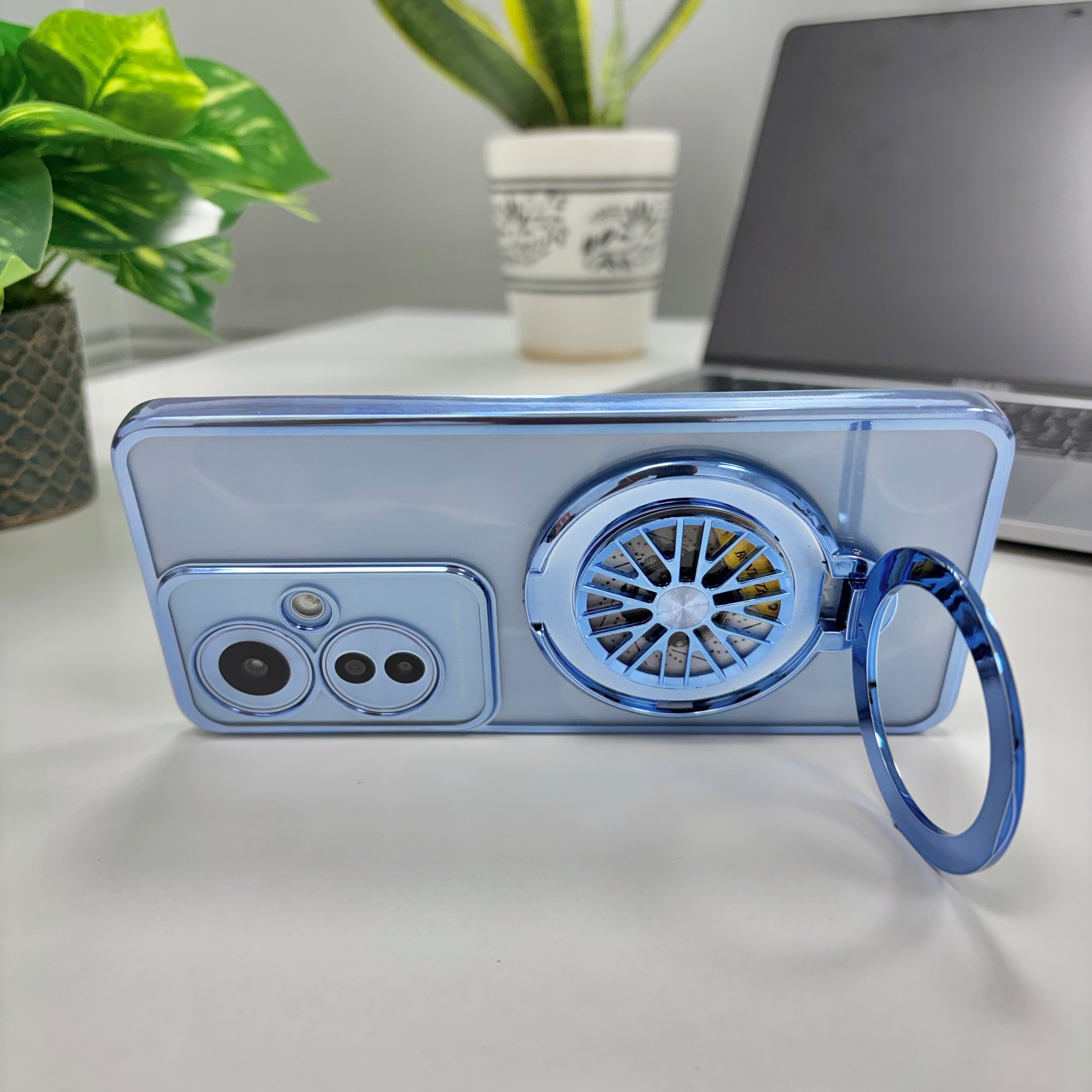 Oppo F25 Pro 5G Ferrari Wheel Electroplating Case
