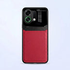 Oppo k13 Turbo 5G Premium Leather Lens Protective Case