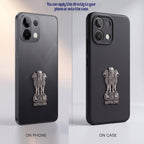 Oppo K13 5G Compatible Satyamev Jayate 3D Metal Emblem Sticker