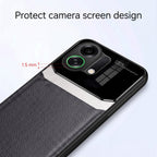 Oppo k13 Turbo 5G Premium Leather Lens Protective Case