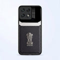 Motorola Edge 70 Pro 5G Satyamev Jayate 3D Metal Leather Back Case