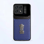 Motorola Edge 70 Pro 5G Satyamev Jayate 3D Metal Leather Back Case