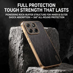 Motorola Edge 60 Pro 5G Premium Electroplated Frame Gold Thread Pattern Soft Case