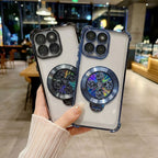 Motorola Edge 60 Pro 5G Reflective Fidget Rotating Airbag Case