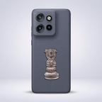 Motorola Edge 50 Neo 5G Compatible Satyamev Jayate 3D Metal Emblem Sticker