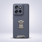 Motorola Edge 50 Neo 5G Compatible Satyamev Jayate 3D Metal Emblem Sticker