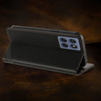 Elegant floral embossed wallet cover for Motorola Edge 60 Fusion 5G