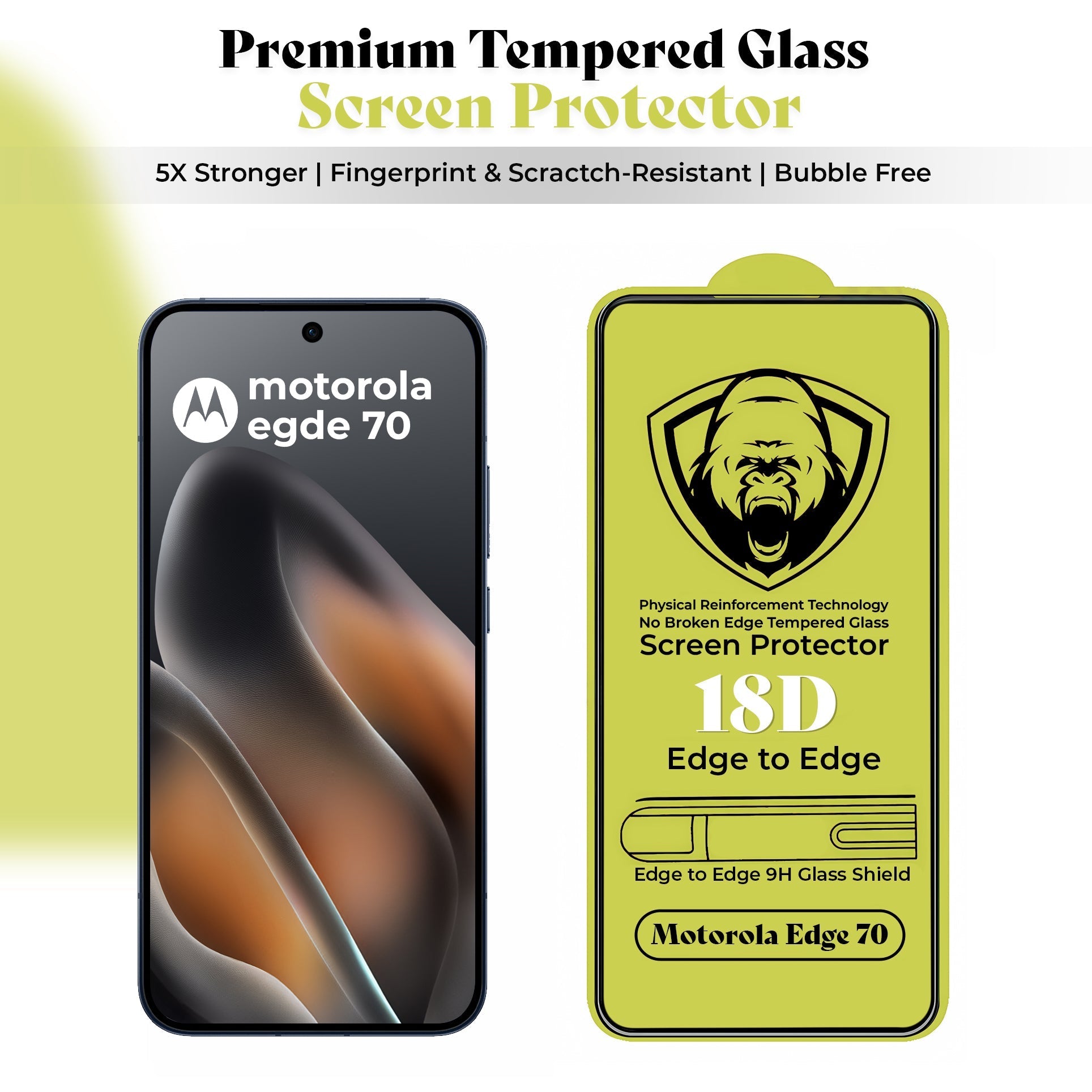 Motorola Edge 70 5G Premium Billion Wheel Rotating Shockproof Airbags Case