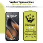 Motorola Edge 70 5G Luxury Four Corner Invincible Bracket Ring Stand Case