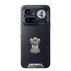 Nothing Phone 4A Pro 5G Compatible Satyamev Jayate 3D Metal Emblem Sticker