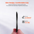 Nothing Phone 2a 5G Luxury Four Corner Invincible Bracket Ring Stand Case