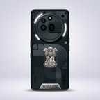 Nothing Phone 3A Pro 5G Compatible Satyamev Jayate 3D Metal Emblem Sticker