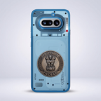 Nothing Phone 4A 5G Compatible Satyamev Jayate 3D Metal Emblem Sticker