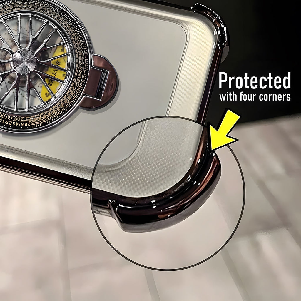 Nothing Phone 4a Pro 5G Premium Stress Buster Wheel Rotating Shockproof Airbags Case