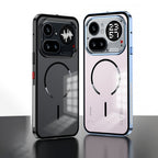 Nothing Phone 4a Pro 5G Aluminium Metal Bumper Shield Transparent Back Case
