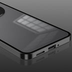 Oppo F31 Pro+ 5G Aluminium Metal Bumper Shield Transparent Back Case