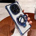 Oppo F29 Pro 5G Original Luxury Magnifier Ring Stand Shockproof Airbags Corner Case