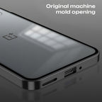 OnePlus Nord 4 5G Aluminium Metal Bumper Shield Transparent Back Case