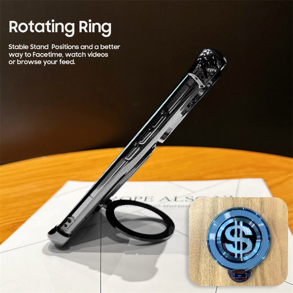 Vivo V29e 5G Four Corner Airbags 100% Original Astro Money Magnet Rotating Dollar Case