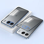 OnePlus Nord 4 5G Aluminium Metal Bumper Shield Transparent Back Case