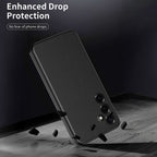 Samsung Galaxy S25 FE 5G Smart Side Window Flip Leather Case