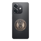 Oppo A3x 5G Compatible Satyamev Jayate 3D Metal Emblem Sticker