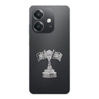 Oppo A3x 5G Compatible Satyamev Jayate 3D Metal Emblem Sticker