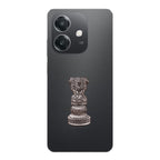 Oppo A3x 5G Compatible Satyamev Jayate 3D Metal Emblem Sticker