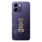 Oppo K14 5G Compatible Satyamev Jayate 3D Metal Emblem Sticker