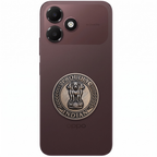 Oppo A6c 5G Compatible Satyamev Jayate 3D Metal Emblem Sticker
