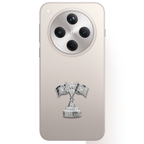 OPPO Find X8 5G Compatible Satyamev Jayate 3D Metal Emblem Sticker