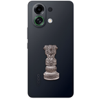 Oppo K13 Turbo 5G Compatible Satyamev Jayate 3D Metal Emblem Sticker