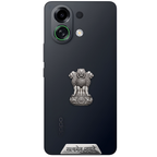Oppo K13 Turbo 5G Compatible Satyamev Jayate 3D Metal Emblem Sticker