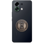 Oppo K13 Turbo 5G Compatible Satyamev Jayate 3D Metal Emblem Sticker