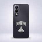 Oppo K13x 5G Compatible Satyamev Jayate 3D Metal Emblem Sticker
