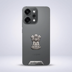 OPPO Reno 14 Pro 5G Compatible Satyamev Jayate 3D Metal Emblem Sticker