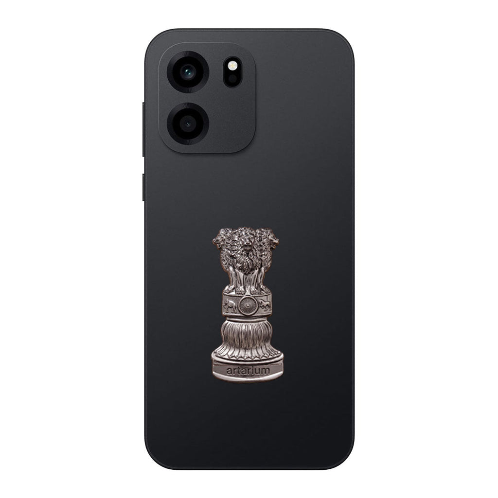 OnePlus Nord 6 5G Compatible Satyamev Jayate 3D Metal Emblem Sticker