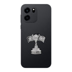 OnePlus N6 5G Compatible Satyamev Jayate 3D Metal Emblem Sticker
