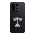 OnePlus 15 5G Compatible Satyamev Jayate 3D Metal Emblem Sticker