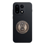 OnePlus 15 5G Compatible Satyamev Jayate 3D Metal Emblem Sticker