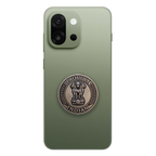 OnePlus 13s 5G Compatible Satyamev Jayate 3D Metal Emblem Sticker