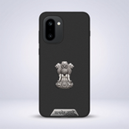 OnePlus 15R 5G Compatible Satyamev Jayate 3D Metal Emblem Sticker