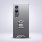 OnePlus Nord CE4 Lite 5G Compatible Satyamev Jayate 3D Metal Emblem Sticker