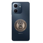 Oppo A5x 5G Compatible Satyamev Jayate 3D Metal Emblem Sticker