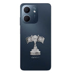 Oppo A5x 5G Compatible Satyamev Jayate 3D Metal Emblem Sticker