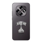 Oppo F31 Pro 5G Compatible Satyamev Jayate 3D Metal Emblem Sticker