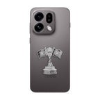 Oppo Find X9s 5G Compatible Satyamev Jayate 3D Metal Emblem Sticker